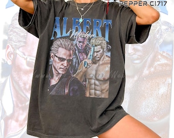 限定版 アルバート・ウェスカー バイオハザード ヴィンテージTシャツ