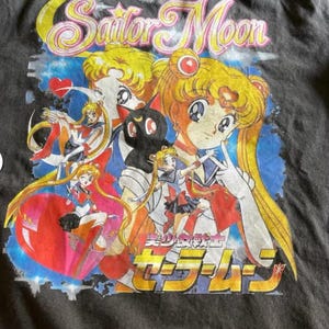 Koszulka z anime Sailor Moon: japońska koszulka z grafiką mangi zdjęcie 16