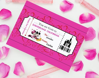 Editable San Valentine Disneyland