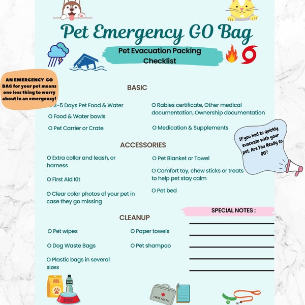 Emergency Preparedness Etsy