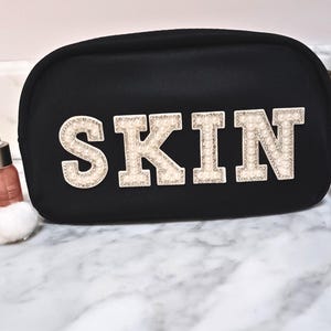 Cute Makeup Bag Travel Cosmetic Storage Organizer Compact Case Purse Accessory Beauty Container Skincare Gift Idea Birthday Present Option