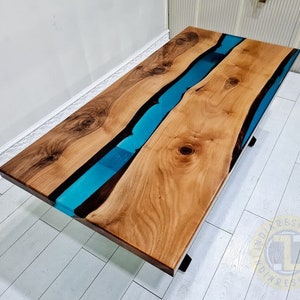 Epoxy table, resin dining table top, epoxy cofee table, home decor, handmade furniture, personalized gift, Gift for dad