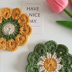 Tea Coaster Crochet Pattern A Delicate and Beautiful Handmade DIY Craft for Your Tea Party Only Download PDF image 6