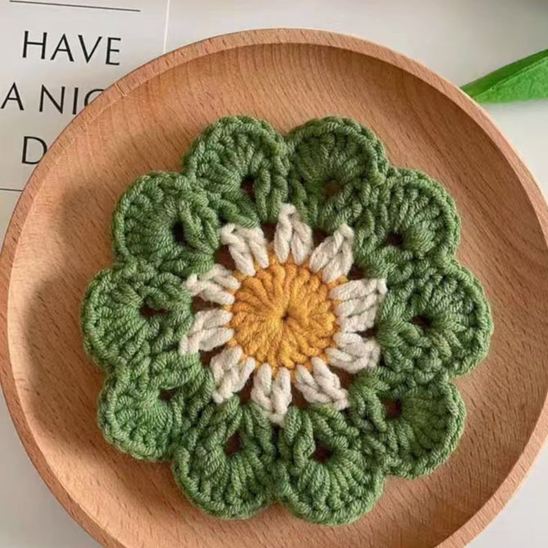 Tea Coaster Crochet Pattern A Delicate and Beautiful - Etsy