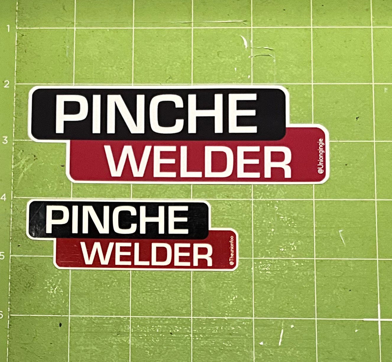 Pinche Welder Sticker Etsy
