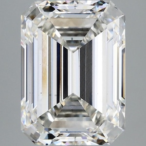 5 Carat Lab Grown Diamond Emerald Cut With IGI Certificate