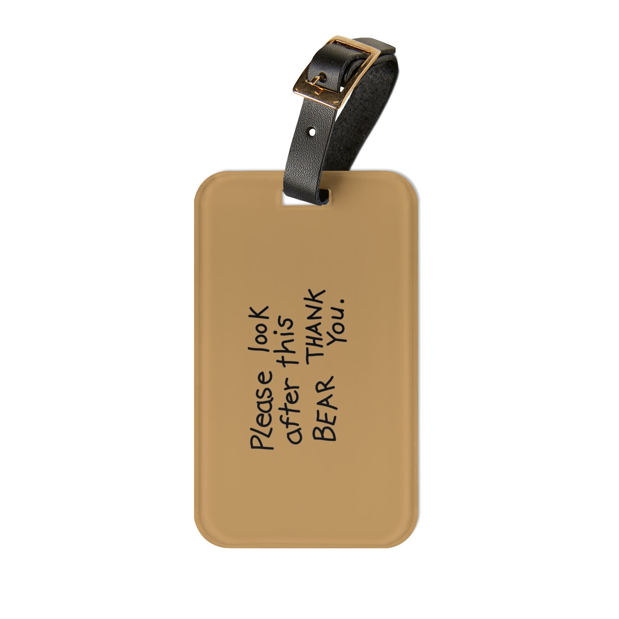 Paddington Bear Please Look After This Bear Tag Inspired Luggage Tag ...