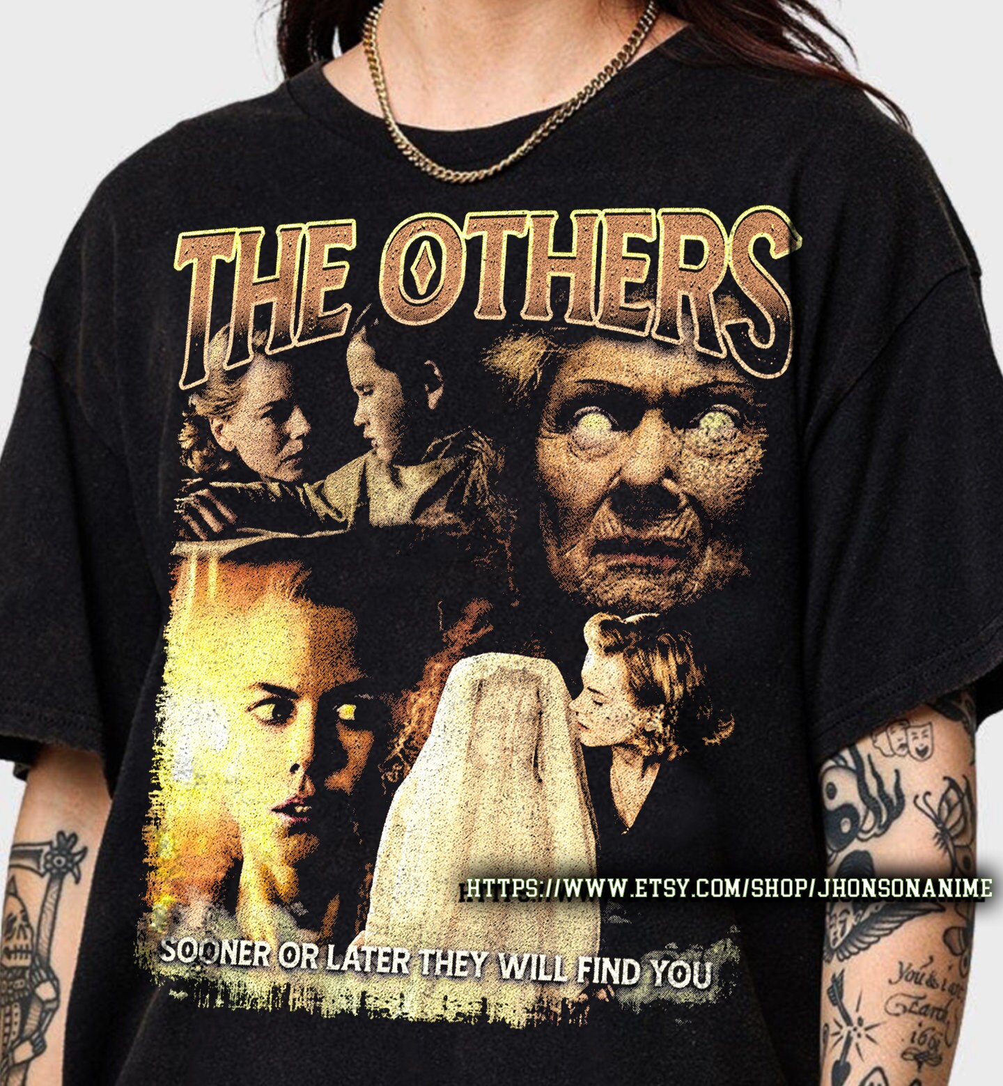 Limited The Others Vintage T-Shirt, Horror Movie T-Shirt, Gift For Woman and Man Unisex T-Shirt