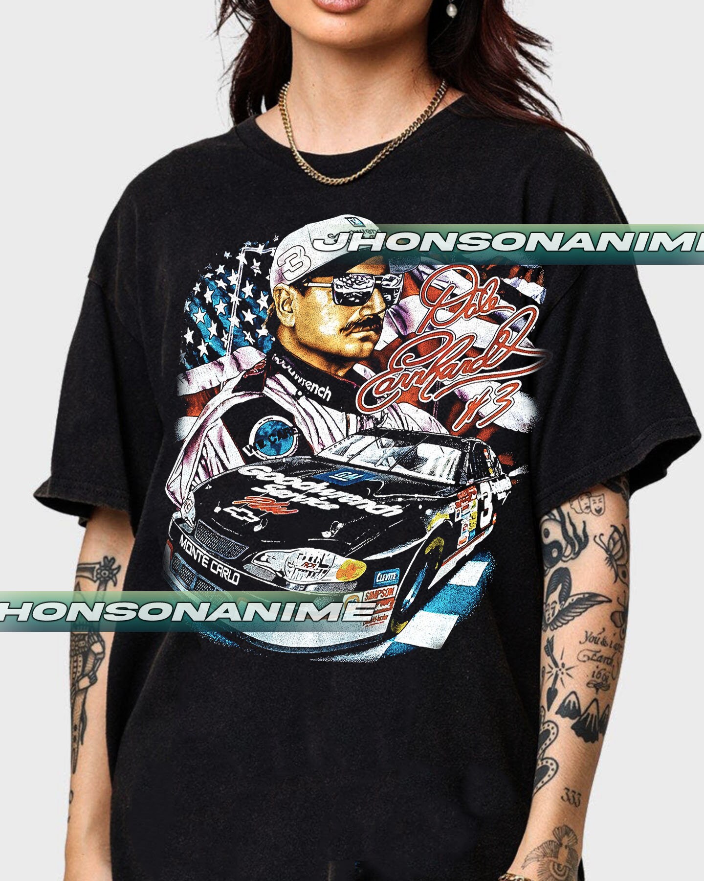Dale Earnhardt Nascar Racing Vintage 90S T Shirt, Dale Earnhardt Nascar Shirt,Dale Earnhardt Nascar Fan Gift Unisex Softstyle T-Shirt JH0060