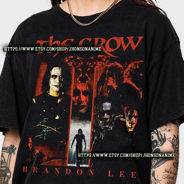 Limited The Crow Brandon Lee Vintage T-Shirt, Gift For Woman And Man Unisex T-Shirt FDL033