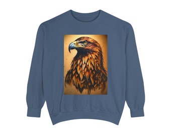Unisex Garment printed Eagle Sweatshirt