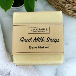 Goat Milk Soap - Bare Naked Natural