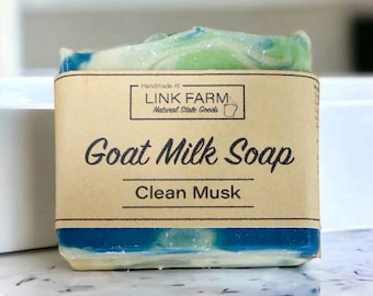 Goat Milk Soap - Clean Musk