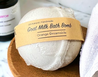 Natural Goat Milk Bathbomb