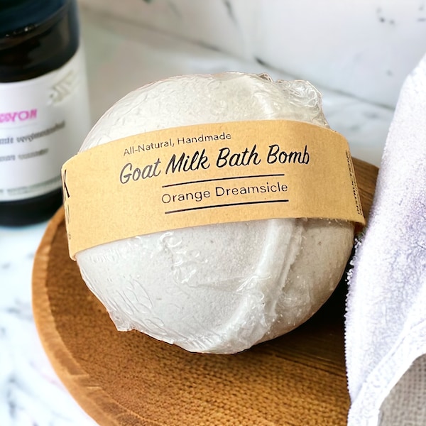 Natural Goat Milk Bathbomb