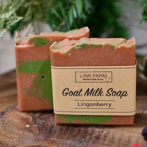 Goat Milk Soap - Lingonberry