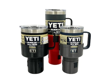 Yeti Rambler Mug Car Cup Holder / Adapter (Adjustable)