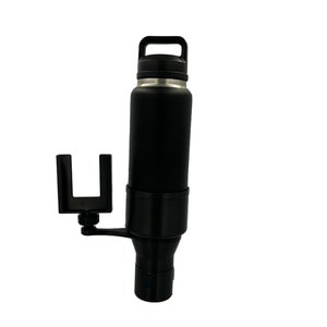 Adjustable Frank Green and Yeti Rambler Water Bottle Car Cup Holder / Adapter with Phone Holder Combo