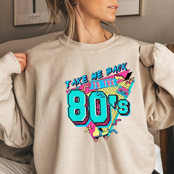 80's Party Sweatshirt, 80s T-shirt Women, Vintage Birthday Gift, 80s Lover Shirt, 80s Party Costume, Retro Style 80s, 80s Theme Party Tees