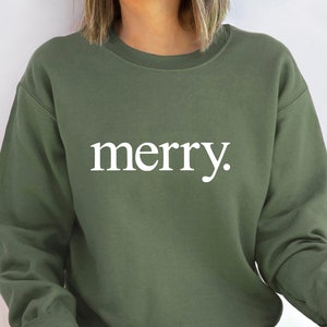 Christmas Sweatshirt, Womens Christmas Sweatshirt, Christmas Sweatshirts for Women, Christmas Gift Women,Merry Christmas Sweatshirt