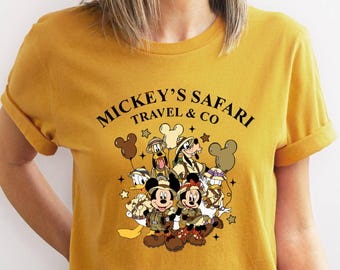 Animal Kingdom Family Vacation Shirt: Mickey Safari, Hakuna Matata