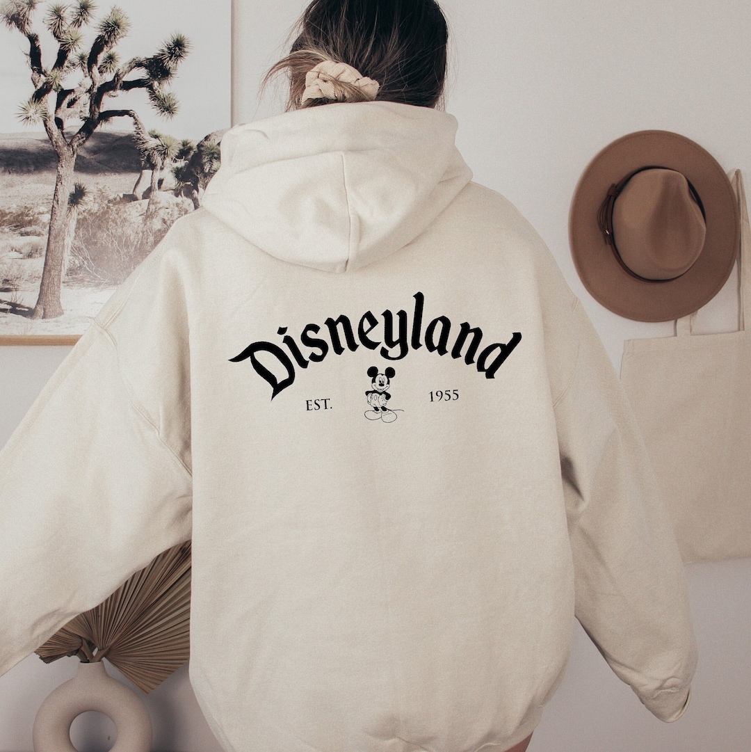 Disneyland Est 1955 Hoodie, Disney Established 1955 Hoodie, Mickey