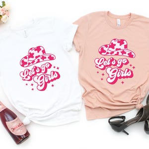 Let's Go Girls Graphic Tee, Let's Go Girls T-shirt, Retro Graphic Tee ...