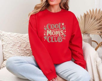 Sudadera del Club de Mamás – Camiseta gráfica moderna para mamás con estilo