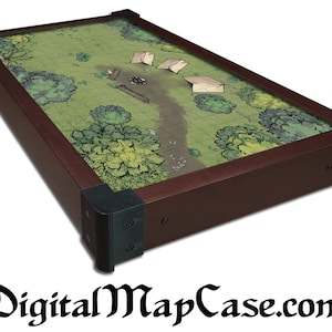 43" TV INCLUDED Digital Map Case Display for Tabletop Gaming D&D, DnD, Pathfinder, Role Playing Games, TTRPG