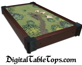 43" 4K TV INCLUDED Digital Map Case Display for Tabletop Gaming D&D, DnD, Pathfinder, Role Playing Games, TTRPG
