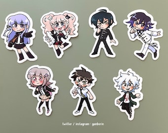 DANGANRONPA Vinyl Stickers - Last Chance!