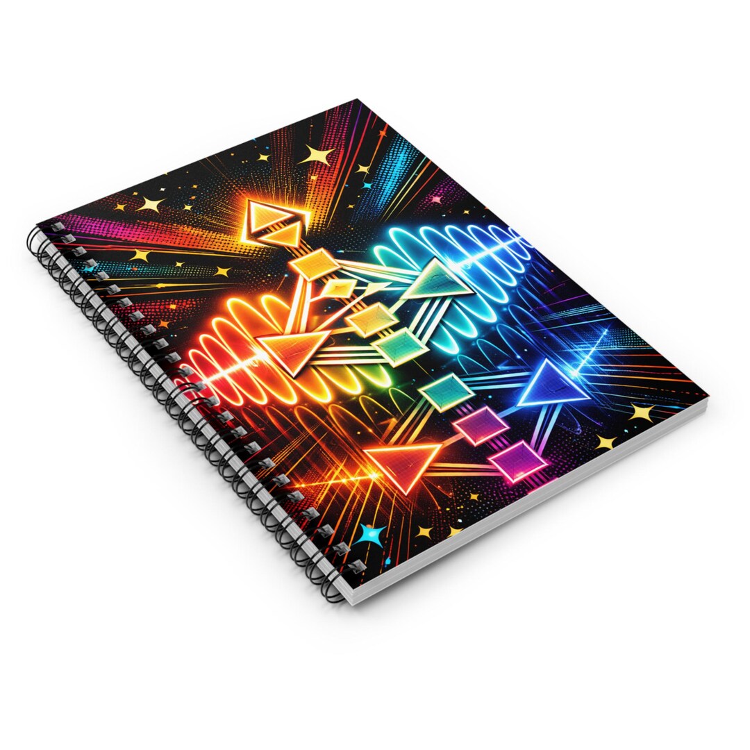 Human Design Spiral Notebook, Graffiti Art Ruled Journal, Gift for Him ...
