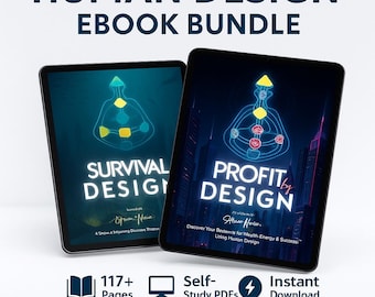 Human Design Self-Study eBook Bundle for Coaches | Profit & Survival Guides (PDF)