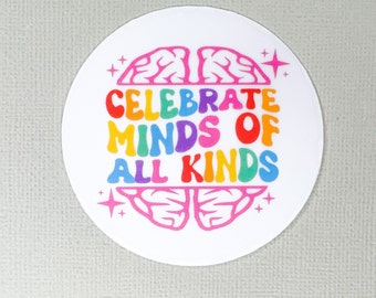 Pegatina impermeable Neurodiversity