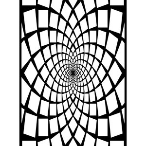 Illusion panels 4 - dxf file - laser cut - plasma cut -