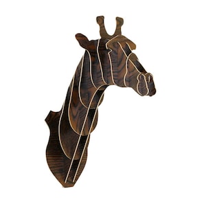 Giraffekop - dxf-bestand - cnc-router-lasersnijden - plasmasnijden