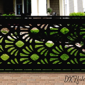 Fence panel 29115 - dxf file - laser cut - plasma cut