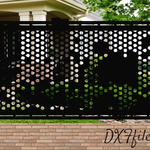 Fence panel 29111 - dxf file - laser cut - plasma cut