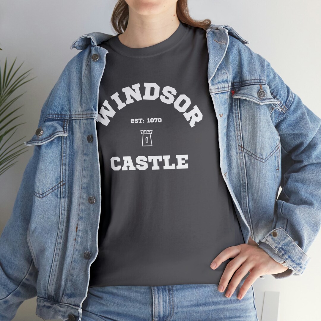 Windsor Castle Tee, Regal Windsor Castle Tshirt, Show Your Love for