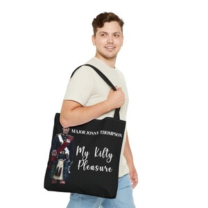 My Kilty Pleasure Tote Bag: Major Jonny Thompson Heartthrob Equerry for King Charles III, Captivating Charm and Elegance Major Jonny Bag image 4