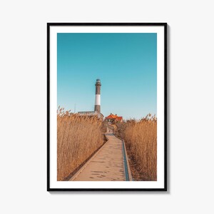 Fire Island Bunt Poster Drucken, Fire Island Foto Wandkunst, Fire Island Wand-Dekor, Reise-Druck, Fire Island Street Map Poster, Stadt Karte