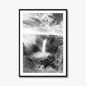 Impressão de pôster fotográfico do Zimbábue, arte de parede em preto e branco do Zimbábue, fotografia de parede do Zimbábue, viagens ao Zimbábue, pôster com mapa do Zimbábue