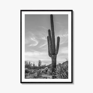 Arizona Foto Poster Druck Nr. 5, Arizona Schwarz Weiß Wand Kunst, Arizona Wand Fotografie, Arizona Reise, Arizona Karte Poster