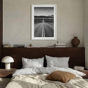 California Black and White Fine Art Photo Print, Route 66, USA Wall Decor Poster image 4