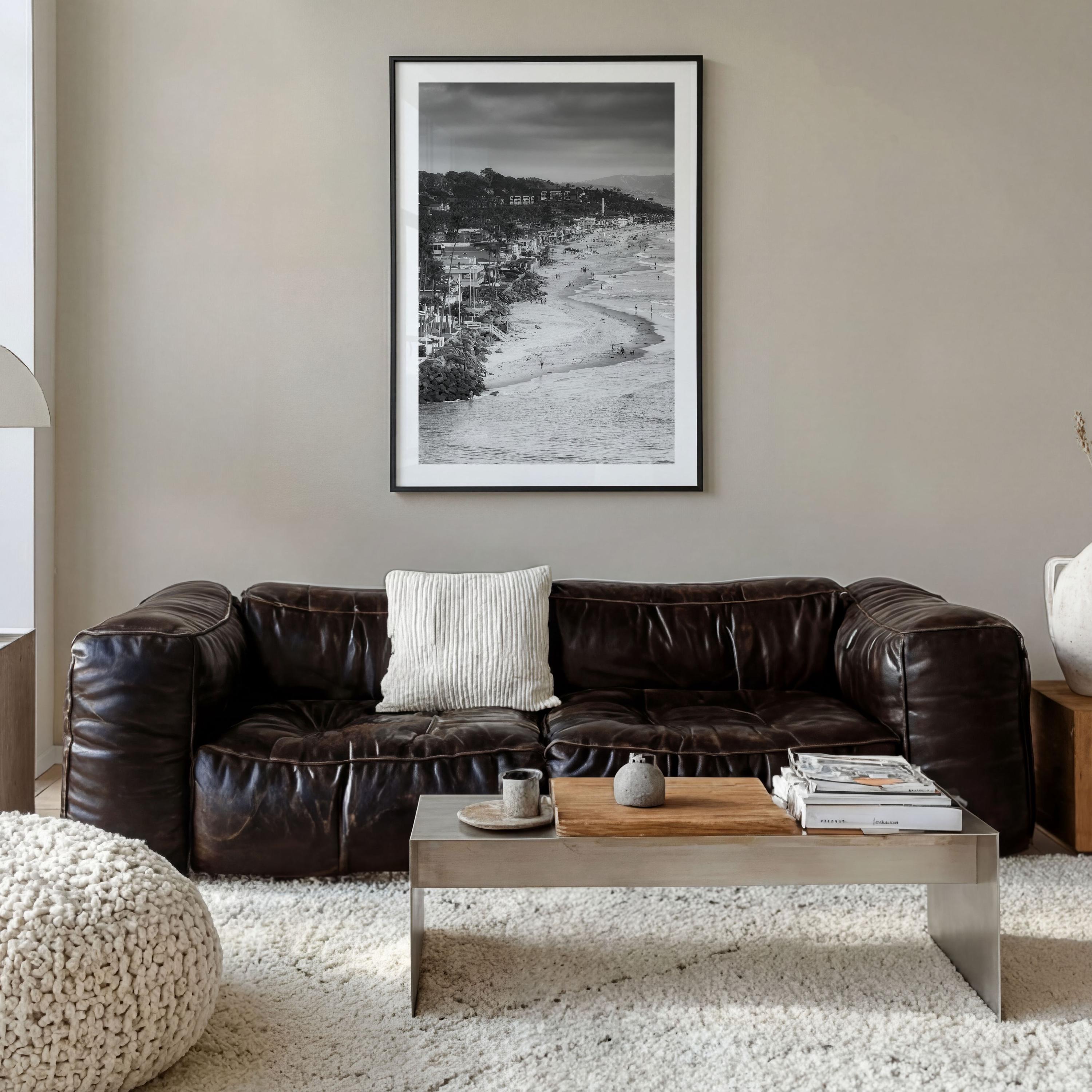 Del Mar Black and White Fine Art Photo Print, San Diego, California ...