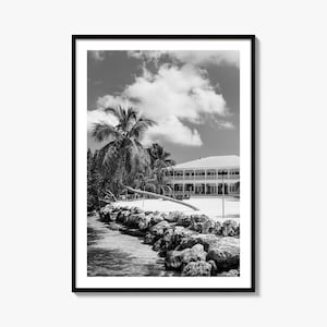 Islamorada Photo Poster Print, Islamorada Black and White Art, Islamorada Photography, Islamorada Travel, Islamorada Map Poster