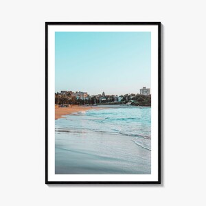 Coogee Beach Beach Map Poster, Coogee Beach Poster, Fotokunst, Coogee Beach Decor, Straßenkarte Poster, Stadt Karte