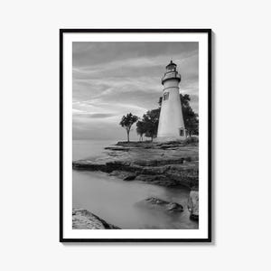 Ohio Foto Poster Druck, Ohio Schwarzweiß Wandkunst, Ohio Wand Fotografie, Ohio Reise, Ohio Karte Poster