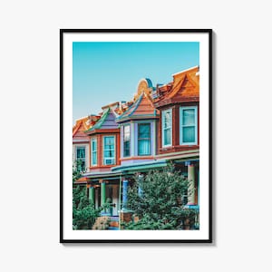 Maryland Bunt Poster Druck Nr. 3, Maryland Fotokunst, Maryland Wand-Dekor, Maryland Reise-Druck, Maryland Straßenkarte Poster, Stadtplan
