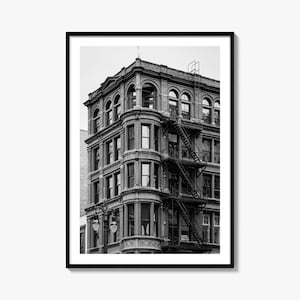 Detroit Photo Poster Print No 3, Detroit Black and White Wall Art, Detroit Wall Photography, Detroit Travel, Detroit Map Poster